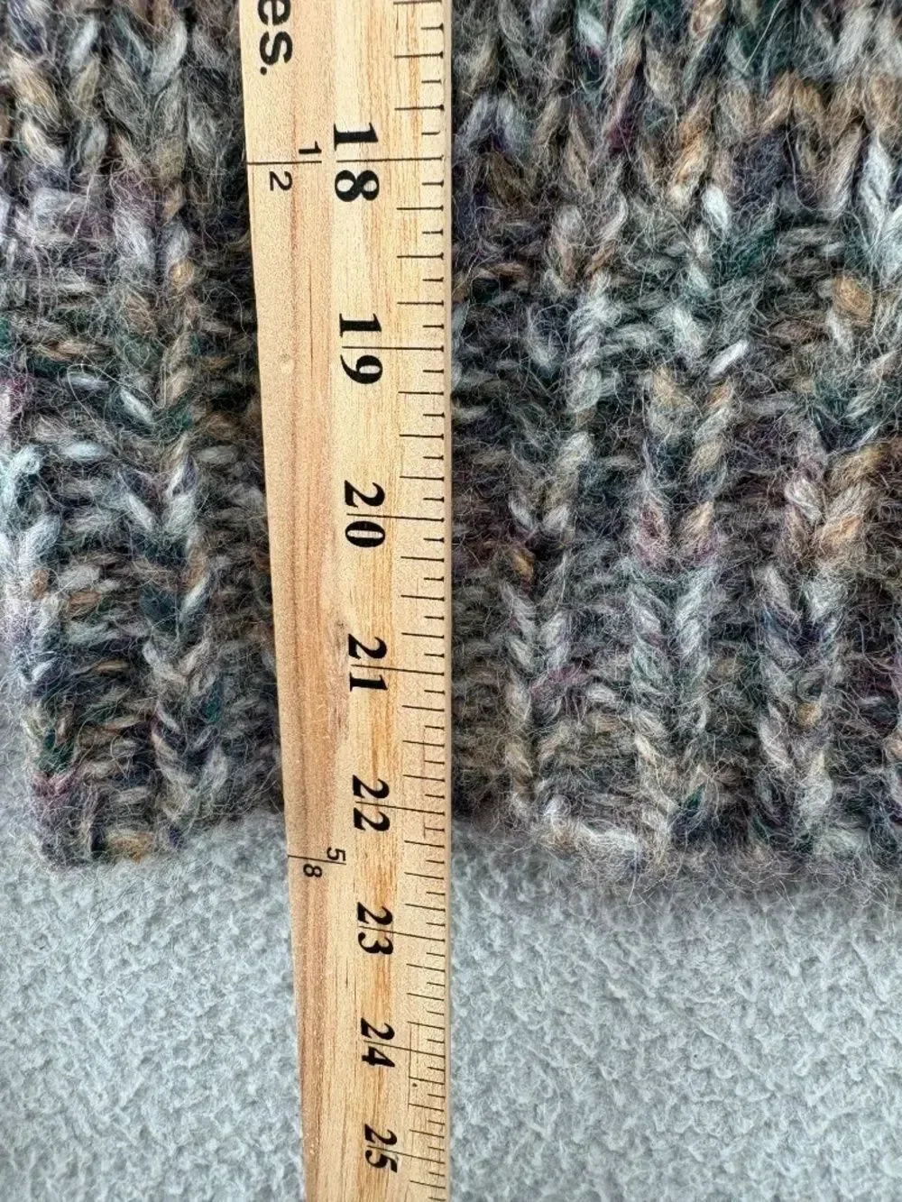Veronica Beard Chaya Sweater Multi Alpaca Mohair XS Balloon Sleeve